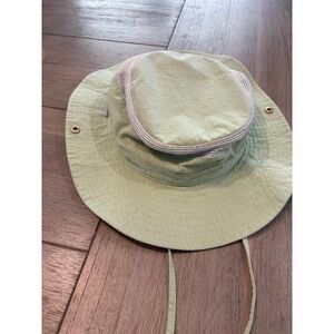 Broner Bucket Hat Light Green‎ Mesh Panels Sun Protection Drawstring